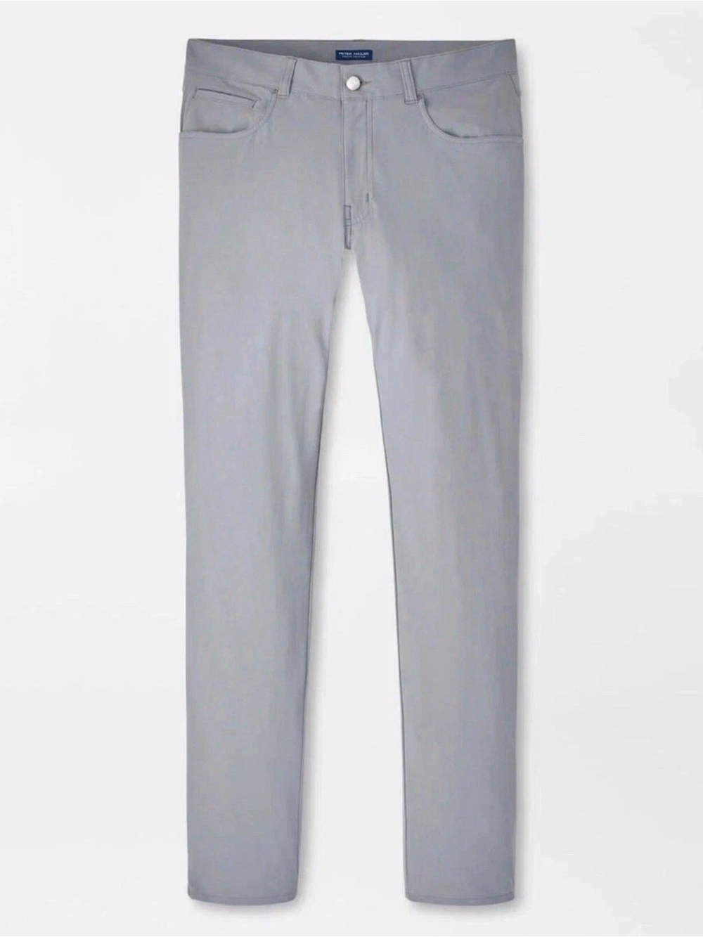 Peter Millar Bingham Performance Five-Pocket 33x32 Pants Golf Chinos Oslo Gray